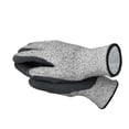 thumbnail image 5 of Guantes de trabajo de nitrilo de nailon de primera calidad, 12 pares, ajuste elástico cómodo 3D, agarre firme, delgados y livianos, duraderos, transpirables y frescos, lavables a máquina; (M, 5 of 5