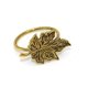thumbnail image 1 of 12 piezas de hebilla de servilleta de hoja de arce de oro antiguo (A), 1 of 5