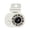White, variant on Tibvox Clip Fan with LCD Display 360 Rotating Head for Umbrellas Rechargeable Cooling Device for Workstations Nursery