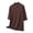 Coffee, variant on Turtleneck Tops for Women Pajamas Half Sleeve Loose Soft Sleepwear Basic Casual Thin Comfy Blouse Tops