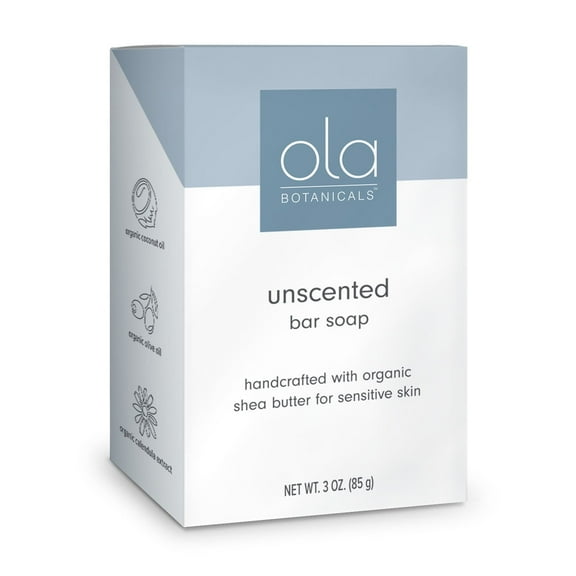 Dr. Mercola Soothing Bar Soap (3 oz.), Organic Certified Oils, non GMO, Gluten Free, Soy Free