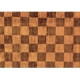 thumbnail image 1 of Ahgly Company Indoor Rectangle Checkered Brown Modern Area Rugs, 7' x 9', 1 of 4