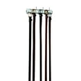 thumbnail image 4 of Rev-A-Shelf BRC-12NS-CR Classic Closet 11-3/4" Static Stationary Belt Rack - Chrome, 4 of 5