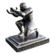 thumbnail image 1 of Executive Knight Pen Holder Personalized Desk Accessories Home Office Cool Pen Holder Armor Hero Pen Holder(Iron Color), 1 of 5