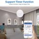 thumbnail image 1 of Tuya Smart Life - Interruptor de cortina con mando a distancia, enchufe europeo, color negro, 1 of 5