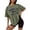 Army Green, variant on Womens Summer T Shirt Womens Oversized Tshirt Graphic Tees Crew Neck T-Shirt Short Sleeve Loose Fit Tops Daily Work Shirts