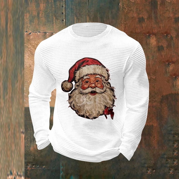 Blusas y camisas de manga larga con cuello redondo para hombre, ropa deportiva para el hogar, pijamas, camisetas casuales holgadas de color liso, blusa deportiva de poliéster para hombre