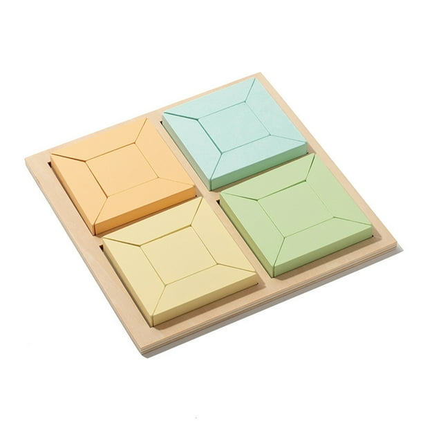 Panel De Figuras Geométricas Juego de emparejamiento de colores Coordinación mano-ojo Interacción entre padres e hijos para niños niñas Sywqhk libre de BPA