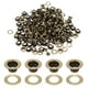 thumbnail image 1 of Ojales de metal, kit de ojales y arandelas, herramienta de ojales de cuero para tela, zapatos, ropa, cortinas, cinturones, proyectos de bricolaje, bronce 4mm/5/32", 1 of 7