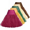 thumbnail image 1 of Jupon Cosplay des Années 50 Robe Rockabilly Crinoline pour Femme Jupon de Mariée Tutu Rockabilly, 1 of 5