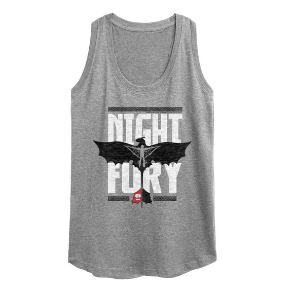 How to Train Your Dragon - Night Fury Flight - Women's Racerback Tank Top