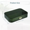 thumbnail image 7 of Unique Bargains Stackable Makeup Organizer Drawers Translucent Cosmetic Organizer Drawers for Bathroom Storage Green, 7 of 7
