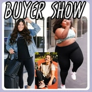 Nausy Womens High Waist Yoga Pants with Pockets Plus Size Leggings Tummy Control Workout Yoga Leggings Black