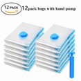 thumbnail image 1 of Space Saving Compressed Vacuum Storage Bags for Clothes and Bedding 12 Pack, 1 of 10