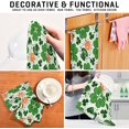 thumbnail image 7 of Coolnut Soft Absorbent Reusable Kitchen Towels, Set of 6|28x18 in, Hat and Clover Dining Kitchen Living Room Tea Towels Dish Towels Decorative Towels Washcloth Gift, 7 of 7