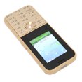 thumbnail image 5 of Teléfono S501 2G desbloqueado para personas mayores, teléfono básico SOS de 2,4 pulgadas con botones grandes, gran volumen, doble SIM, 3000 mAh, 100-240 V, enchufe dorado para Reino Unido, 5 of 5