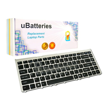 - UBatteries Laptop Keyboard Sony VAIO VGN-FW - Black/silver frame