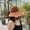 Caramel, variant on New Fashion Wide Brim Sun Visor Hats Crochet Picnic Beach UV Protection Scallop Cap for Outdoor Summer Women Hat Caps