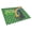 Poodle - Standard Black, variant on Standard Black Poodle St. Patrick's Day Glass Cutting Board Large 12 in x 15 in