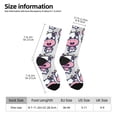 thumbnail image 2 of Balery Baby Cow Calcetas Largas con Estampado para Hombre y Mujer – Suaves y Transpirables, Talla Única (US 5-11), 2 of 6