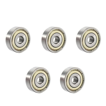 

5pcs 635ZZ 5mmx19mmx6mm Double Shielded Miniature Groove Ball