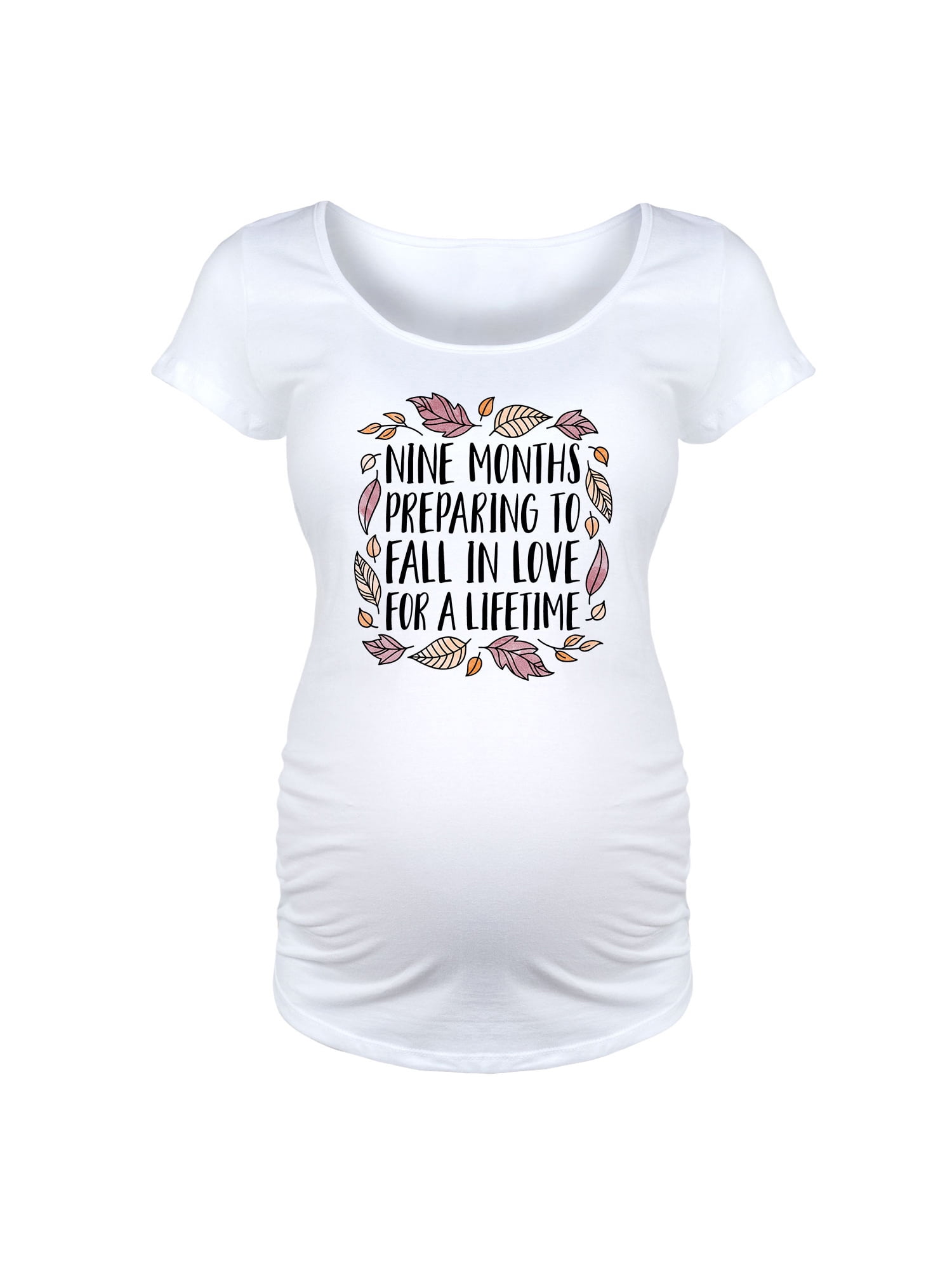 Maternity Scoop Neck T-Shirt 