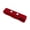 Red, variant on Silicone Chest Strap Fitness Sensors Adjustable Elastic Belt Silicone Texture