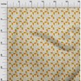 thumbnail image 3 of oneOone Polyester Spandex Light Yellow Fabric Animal Sewing Material Print Fabric By The Yard 56 Inch Wide, 3 of 5