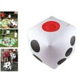 thumbnail image 5 of 30Cm inflatable multi color blow-up cube pvc dice toy game toy, 5 of 5