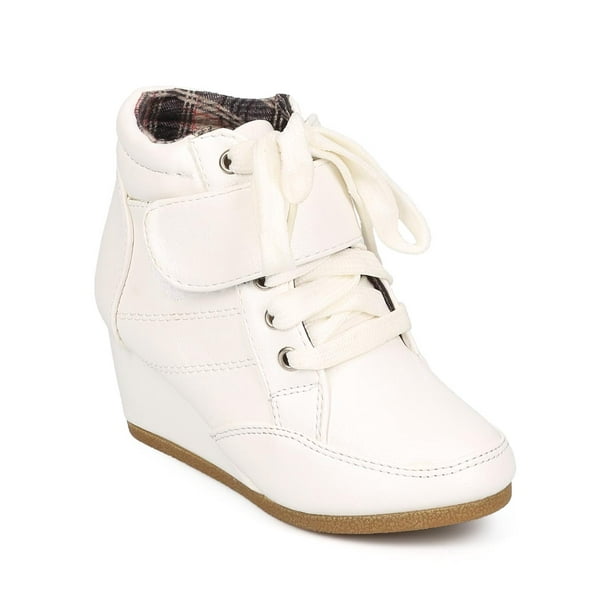 little girl wedge sneakers
