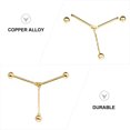 thumbnail image 3 of VERDANVERSE 1Ud Chic De Metal Dorado Para Adornar Camisas Y Accesorios, 3 of 8