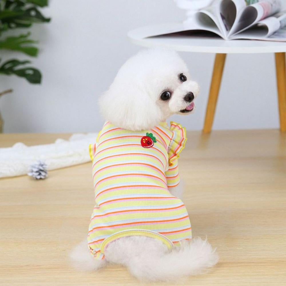 Large DroolingDog Dog Christmas Shirts Dog Santa Costume Pet Christmas Shirts for Small Dogs Red