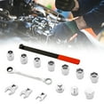 thumbnail image 4 of BIBABLYKE 15Pcs Automotive Idler Pulley Adjustment Wrench Set for Belt Tensioning Car Repair with Extension Rod Repair Tool, 4 of 7