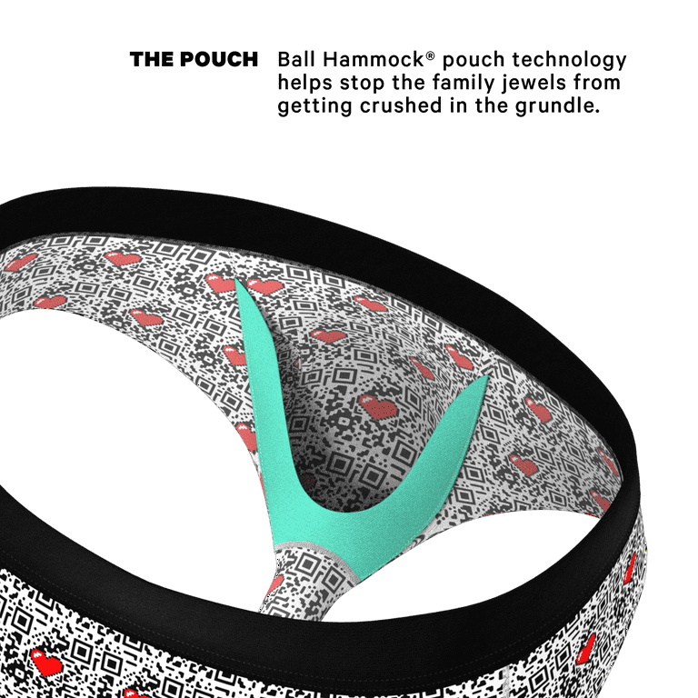 The Scan Me - Shinesty QR Code Ball Hammock Pouch Underwear Briefs Medium 