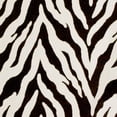 thumbnail image 4 of Plutus Ebony/Ivory Zebra Zebra Print Velvet Luxury Throw Pillow - Double sided 12"" x 20"", 4 of 5