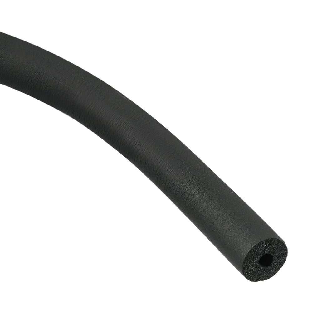Foam Hose 2/8" x 3/8" Air Conditioner Heat Insulation Pipe Black 6 Foot