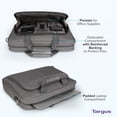 thumbnail image 4 of Funda para portátil Targus Classic Slim, gris, para portátil de 15 a 16 pulgadas, 4 of 8