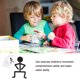 thumbnail image 5 of Ounissouiy Paquete de 24 tarjetas de juguete de de doble cara tablero de juego educativo preescolar Kindergarten ayudas de aprendizaje Juguetes Educativos, 5 of 6