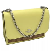 Coach Womens Klare Crossbody Khaki/Pale Lime