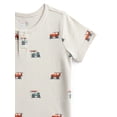 thumbnail image 3 of Wonder Nation Baby Boys Henley Tee with Short Sleeves, Sizes 0M-24M, 3 of 3
