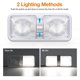 thumbnail image 2 of Luces interiores para RV Aaleds 12V 1000 lm blanco natural, paquete de 8, 2 of 8