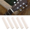 thumbnail image 4 of 5Pcs DIY Oreiller de Chaîne d'Os de Buffle Vierge pour Guitare Acoustique Électrique Classique 52x6x10mm, 4 of 9