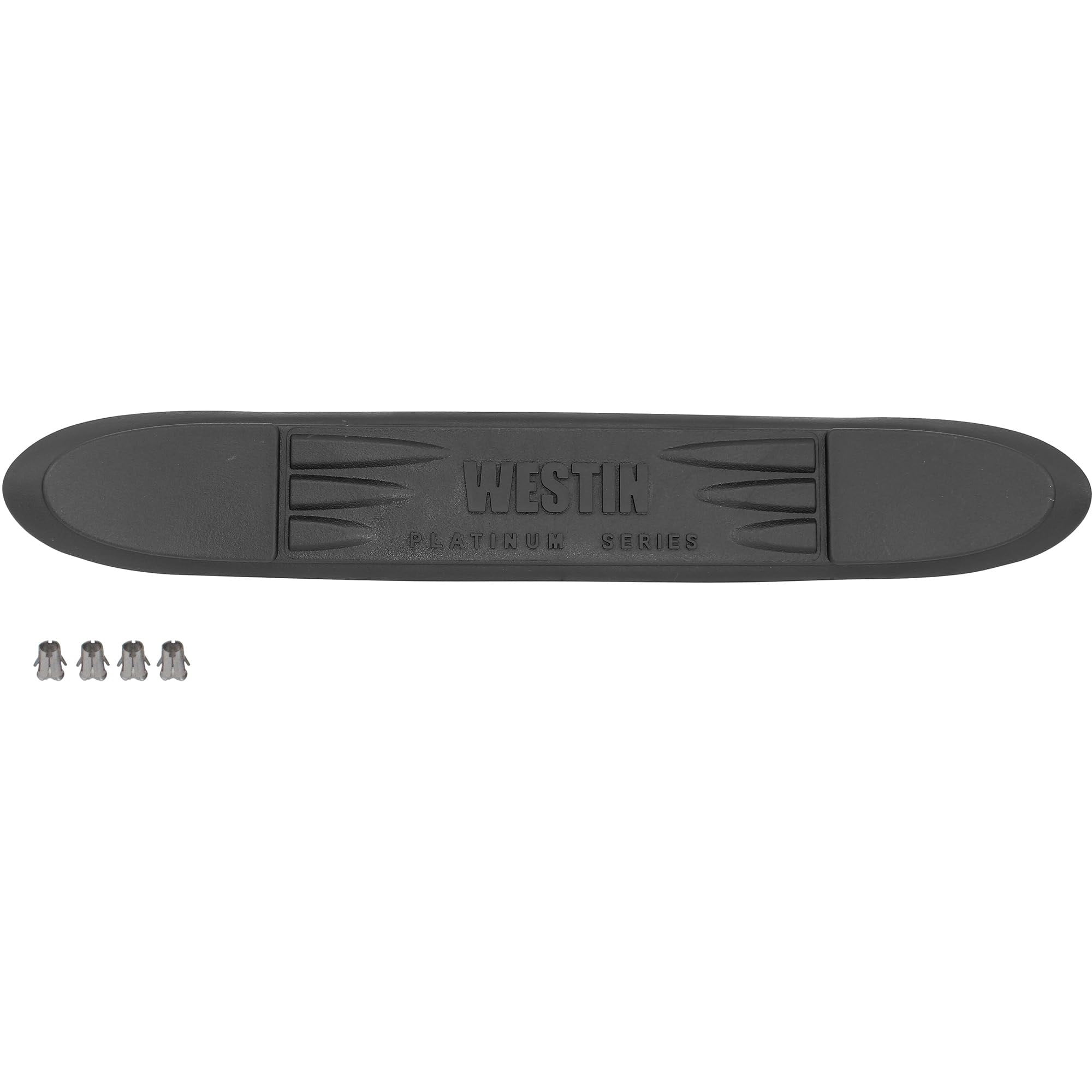 Westin 26-0001 Black Platinum 3 Nerf Step Bar Replacement Step Pad Kit (1 Pad)