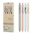 thumbnail image 1 of Back to school Cat Pens 4Pcs 0.5mm Point Smooth Writing Pens High End Ballpoint For Journaling Note Taking Cat Lover For Women 2ml, 1 of 8