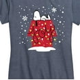 thumbnail image 3 of Peanuts - Snoopy Joy - Women's Short Sleeve Graphic T-Shirt, 3 of 6