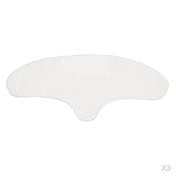 3 uds almohadilla de silicona para la frente jinwen Almohadillas de silicona para el pecho