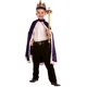 thumbnail image 1 of Disfraz de rey para niños Dress Up America con corona y capa morado, 1 of 7