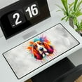 thumbnail image 3 of Watercolor Drip Basset Hound Pop Art Colorful Portrait Artwork Desk Mat Full Keyboard Mouse Pad Bassets Dog Breed Lovers Gifts Idea Large Mousepad - 01009, 3 of 5