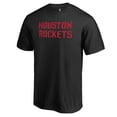thumbnail image 2 of Men's Black Houston Rockets Alternate Logo T-Shirt, 2 of 3