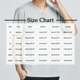 thumbnail image 4 of yillto Mens V Neck Shirts Cotton Short Sleeve Breathable Big and Tall Tops Summer Loose Plain Tee, 4 of 4